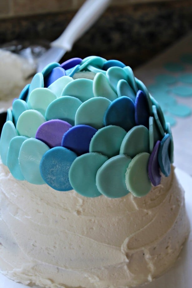 How to Make a Mermaid Tail Cake