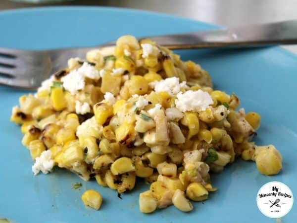 Southwestern Grilled Corn Mix from My Heavenly Recipes