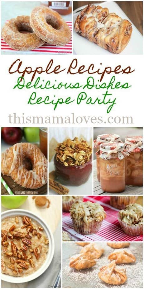 Amazing Apple Recipes Delicious Dishes Recipe Party from This Mama Loves