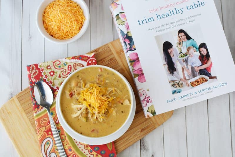 Instant Pot Creamy Verde Chicken Chili Recipe from Trim Healthy Mama