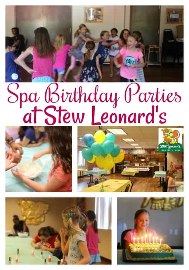 Spa Birthday Parties in CT at Stew Leonard's- spa parties in CT- spa parties for kids- birthday parties in CT- birthday parties at Stew Leonard's