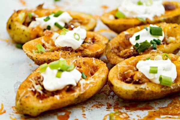 Homemade Stuffed Potato Skins from Housewife How To's