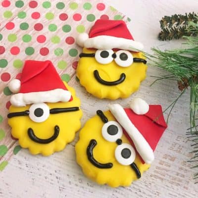 How to Make Santa Minion Cookies