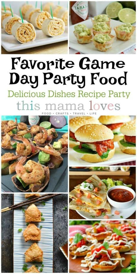 Favorite Game Day Party Food Recipes - This Mama Loves