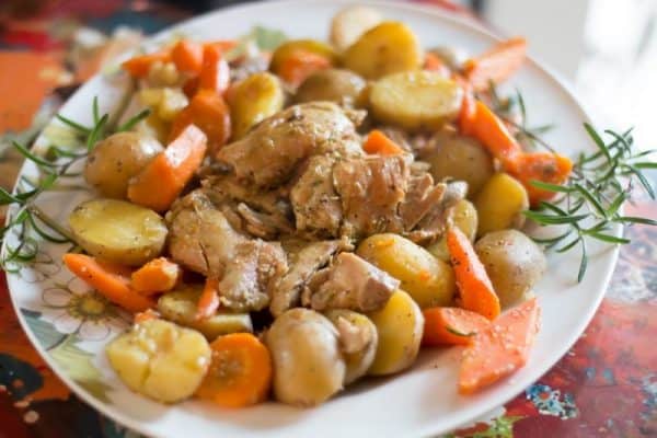 Pesto Chicken from The Bearded Hiker