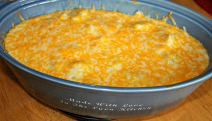 Cheesy Potato Bake from Clever Housewife