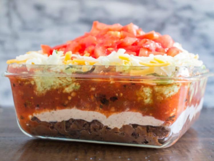 7 Layer Taco Dip from The Kittchen