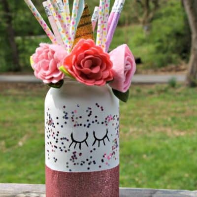 Cute DIY Mason Jar Unicorn Craft Tutorial