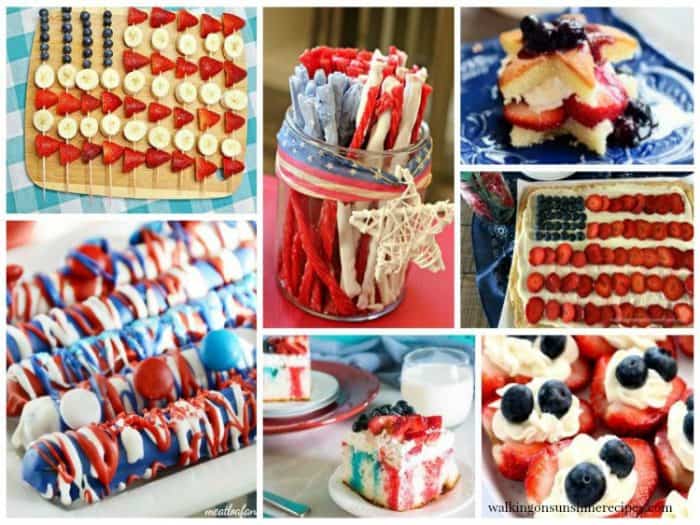 Red White Blue Patriotic Recipes from This Mama Loves