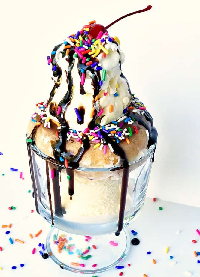 Donut Ice Cream Sundae from Uncommon Designs