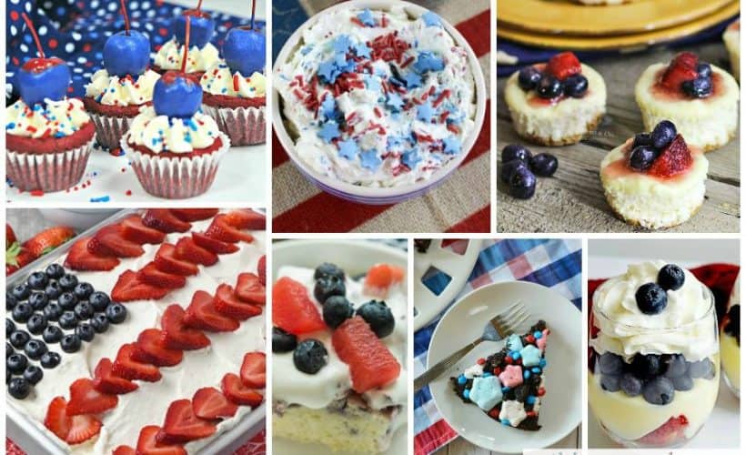 Fun Patriotic Dessert Recipe Ideas for Fourth of July from This Mama Loves