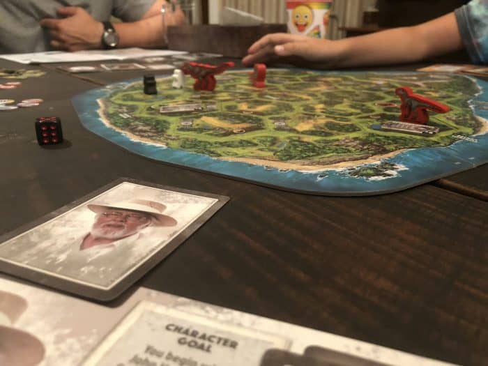 jurassic world board game