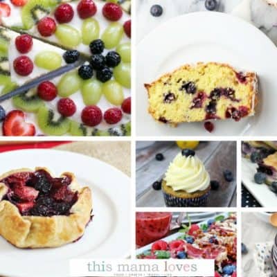 Summer Blueberries Recipes from This Mama Loves