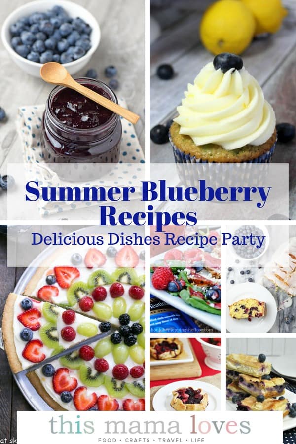 Summer Blueberry Recipes from This Mama Loves