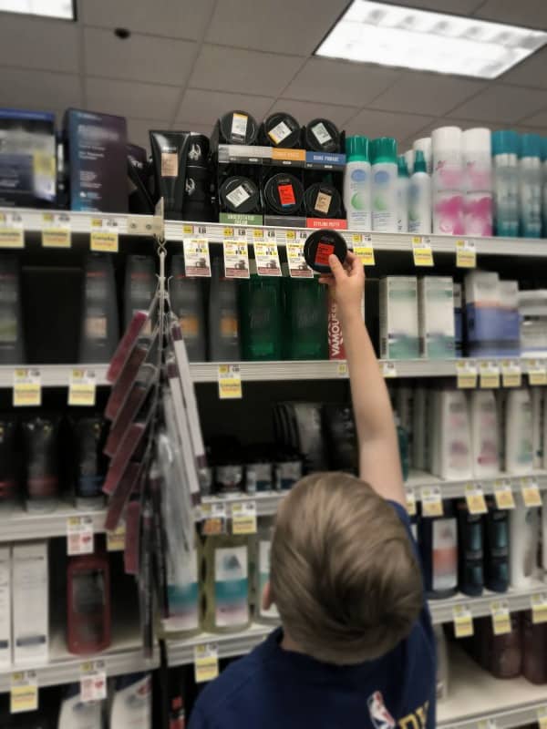 axe products on shelf