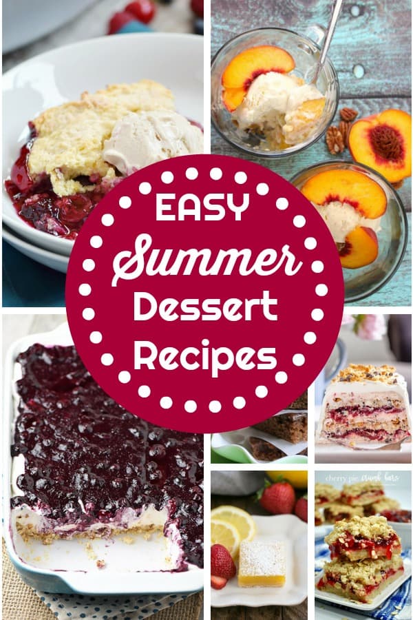 Easy Summer dessert recipes from This Mama Loves