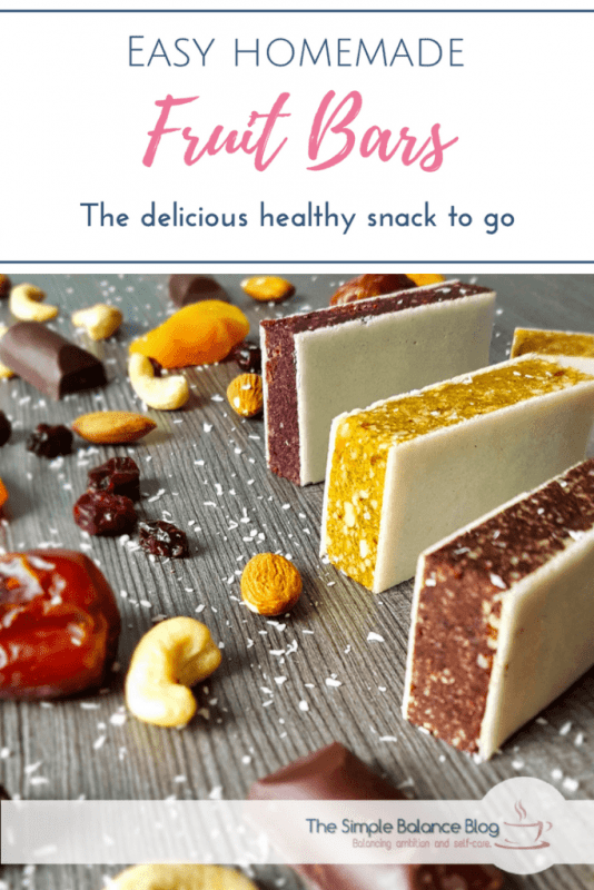 Homemade Fruit Bars from The Simple Balance Blog