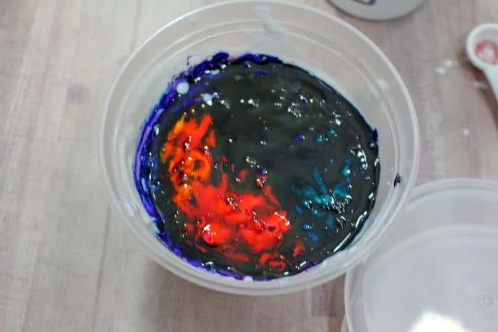 Mystery Color Homemade Slime Recipe 