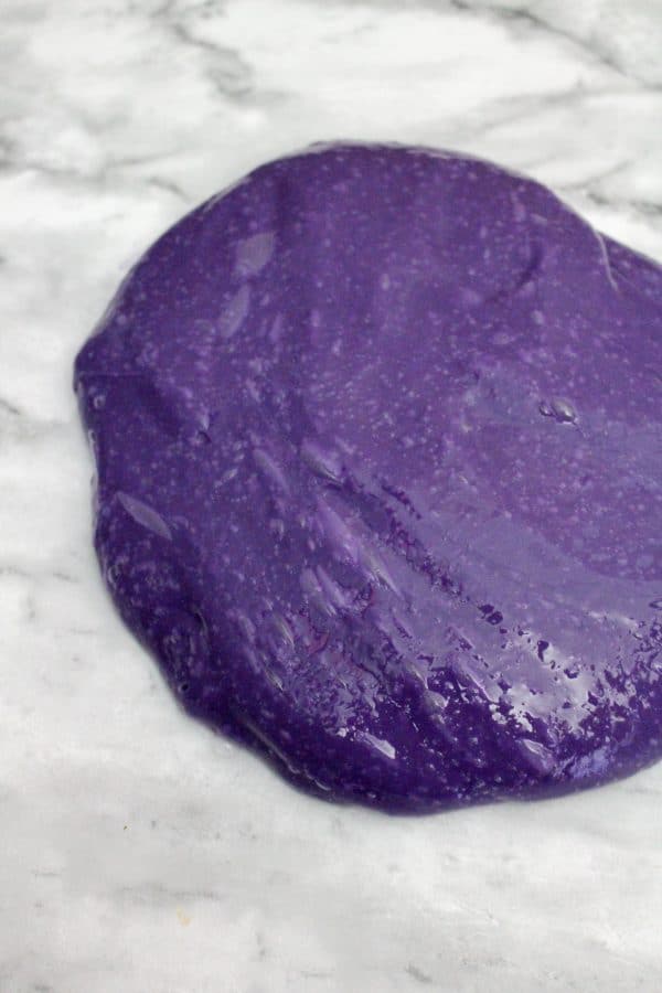 Mystery Color Homemade Slime Recipe