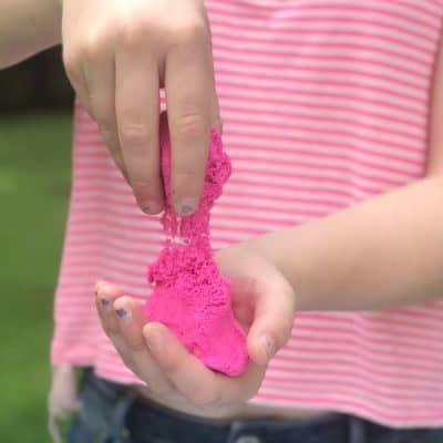 The One and Only Kinetic Sand {Rated by kids, for kids}