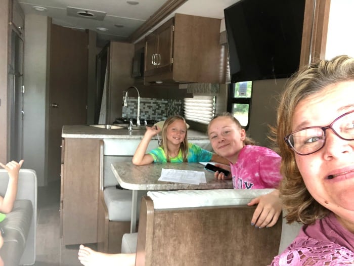 hitting the road in RV