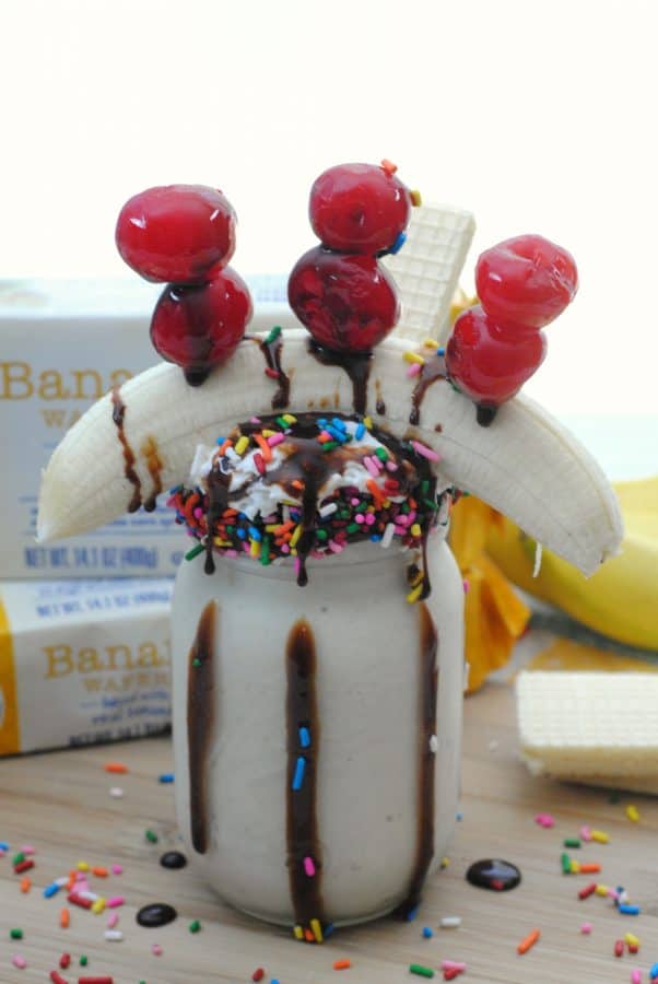 All Natural Banana Split Freakshake 3