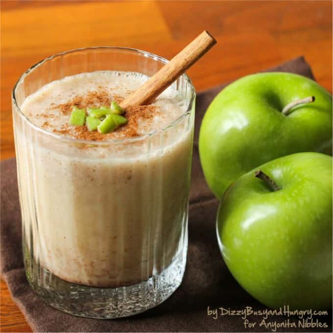 Apple Cider Smoothie from Dizzy Busy and Hungry