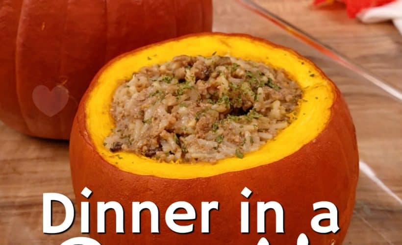How to make dinner in a pumpkin | This Mama Loves