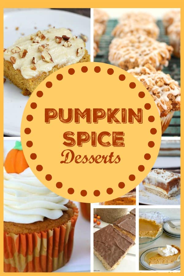 Pumpkin Spice Desserts from This Mama Loves