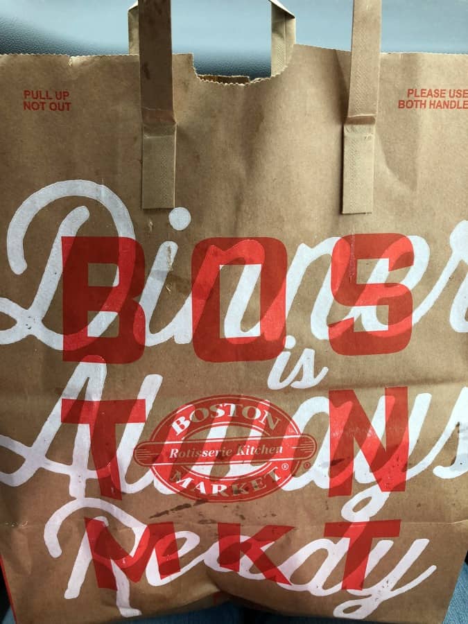boston market bag