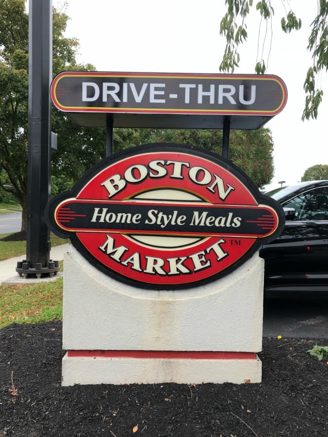 boston market drive through