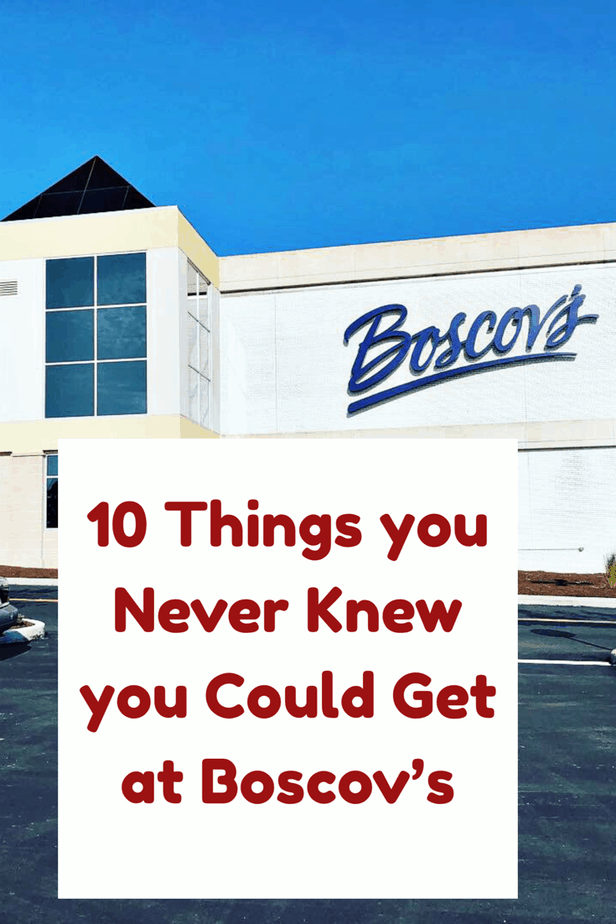 10 Things you never knew you could get at Boscov’s #BoscovsMilford #CelebrateBoscovs