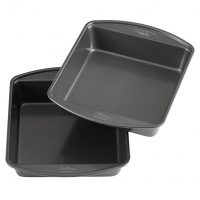 Non-Stick Square Cake Pans,  8-Inch