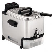 Deep Fryer, 2.6-Pound, Silver