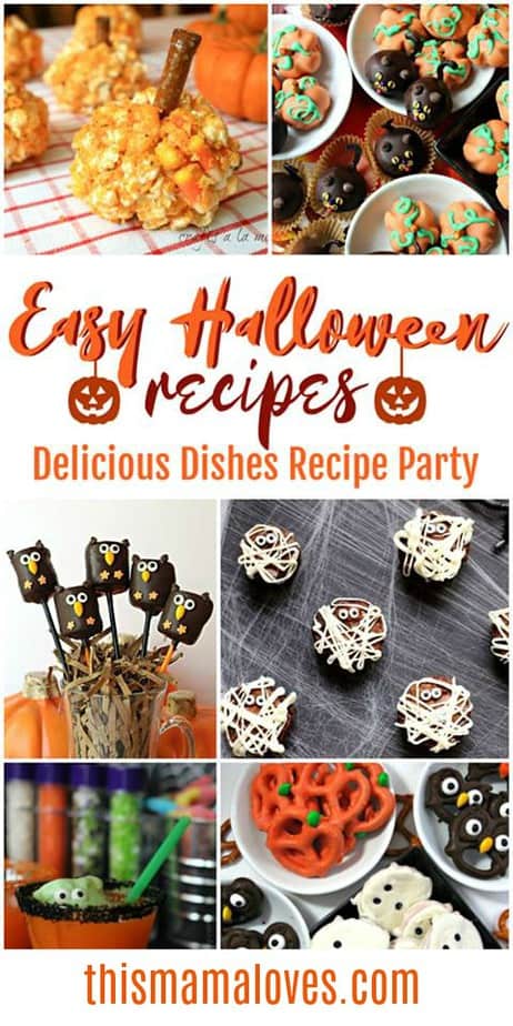 Easy Halloween Recipes to make and share from This Mama Loves