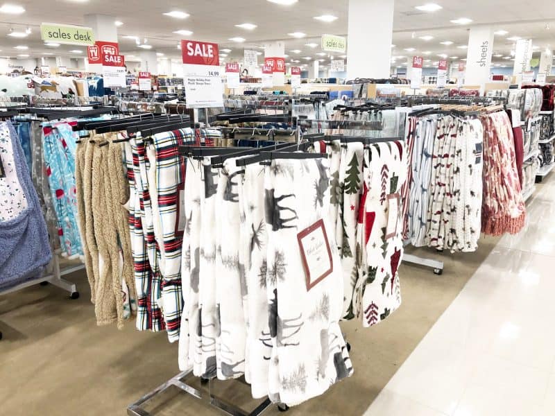 Blankets at Boscov’s 