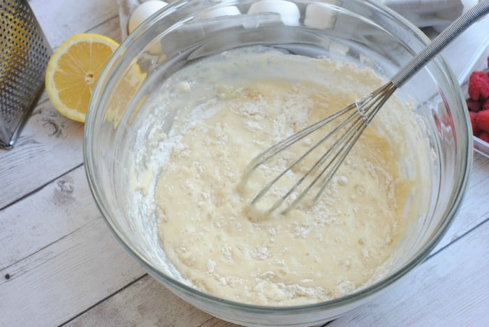 Raspberry Lemon Muffins