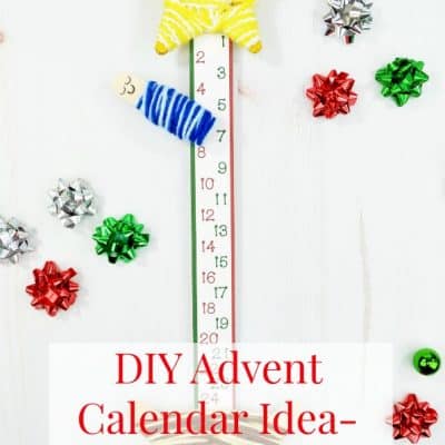 DIY Advent Calendar Ideas: Nativity Advent Calendar