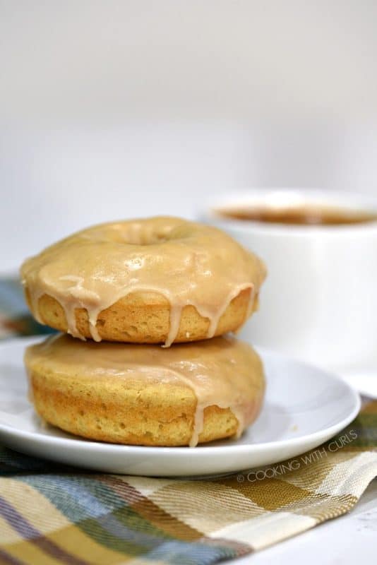Maple Glazed Donuts from Cooking with Curls