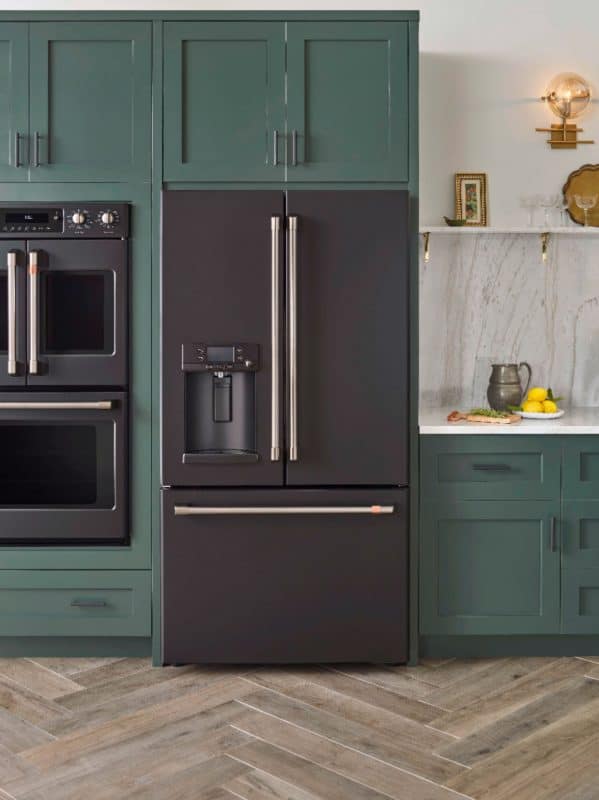 cafe matte fridge green customizable appliances