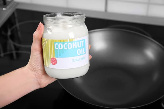 high temperature cooking coconut oil