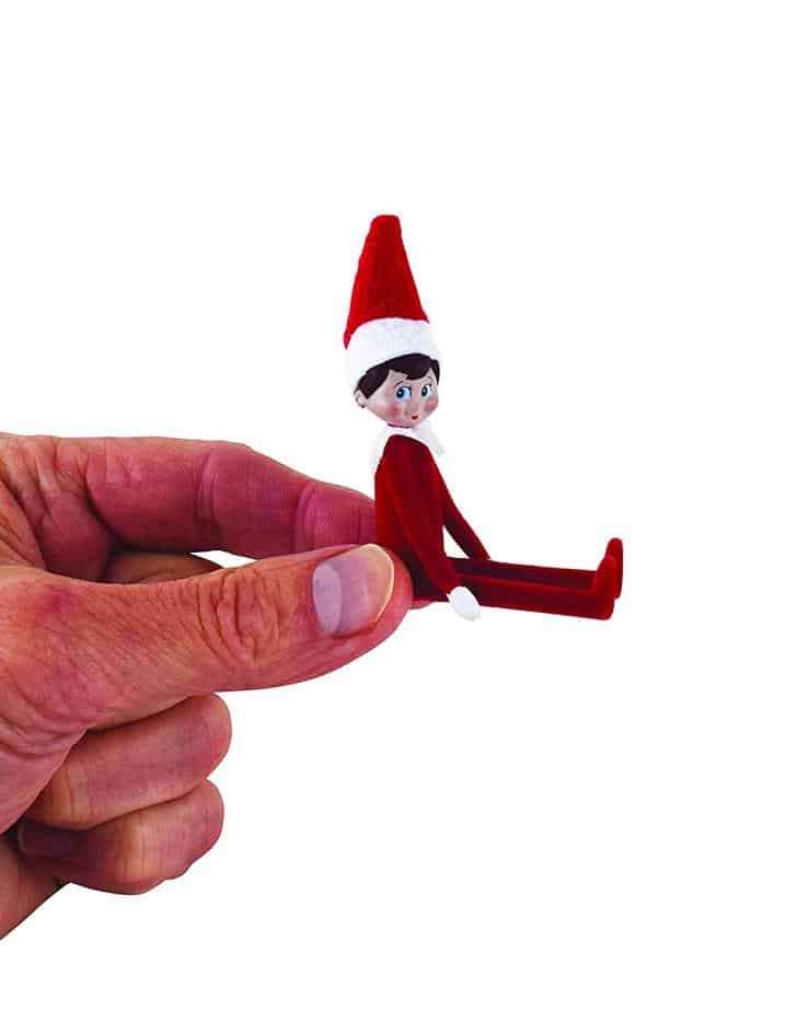 teeny tiny elf on the shelf 