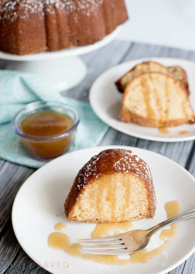 Brown Sugar Bundt Cake from She Saved