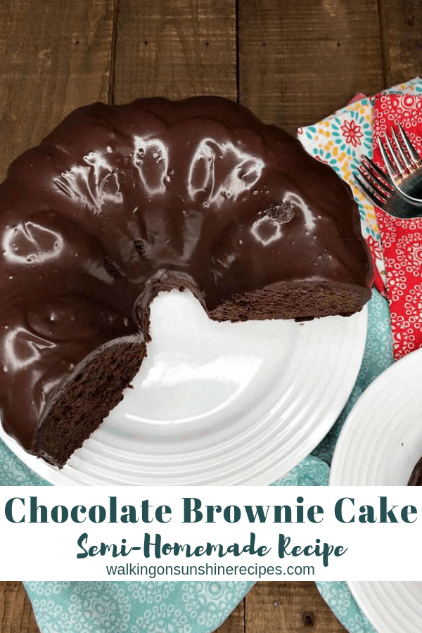 Chocolate Brownie Cake