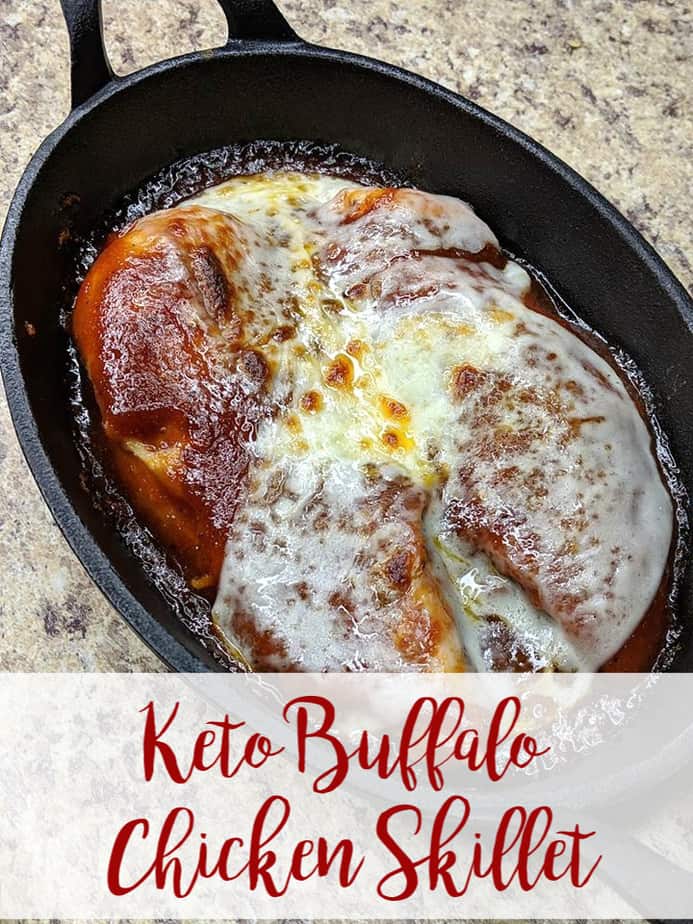 Keto Buffalo Chicken Skillet