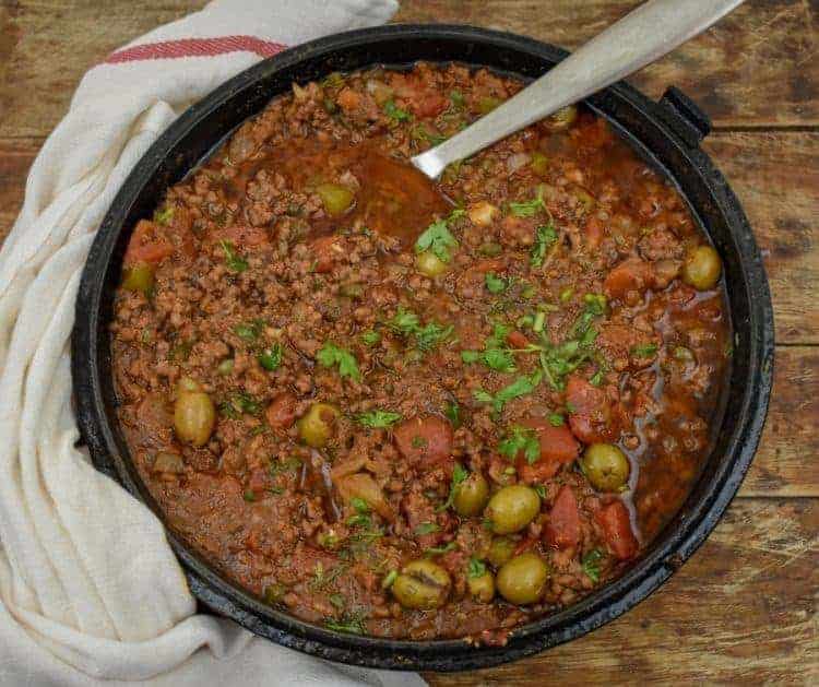 Keto Cuban Picadillo from Fit to Serve Group