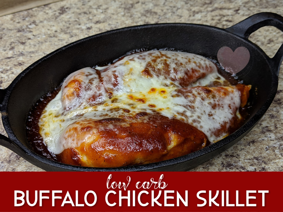 Low Carb Buffalo Chicken Skillet