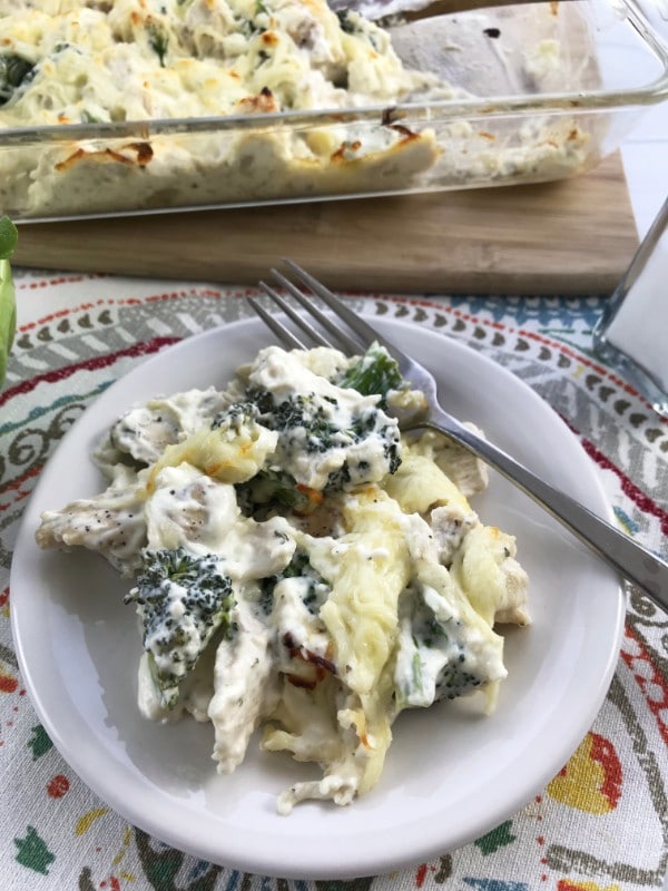 Low Carb Chicken Broccoli Casserole from Wonder Mom Wannabe