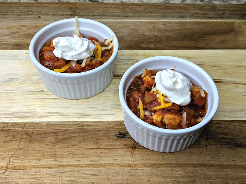 low carb keto enchilada bowls