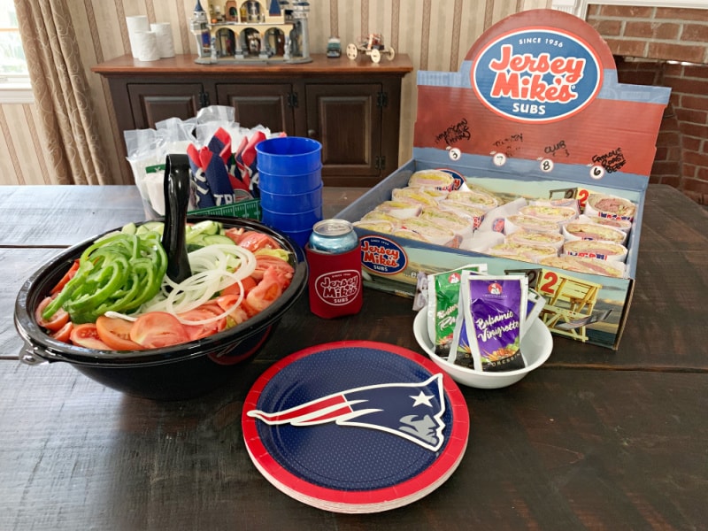 snacks for big game- big game catering- jersey mikes